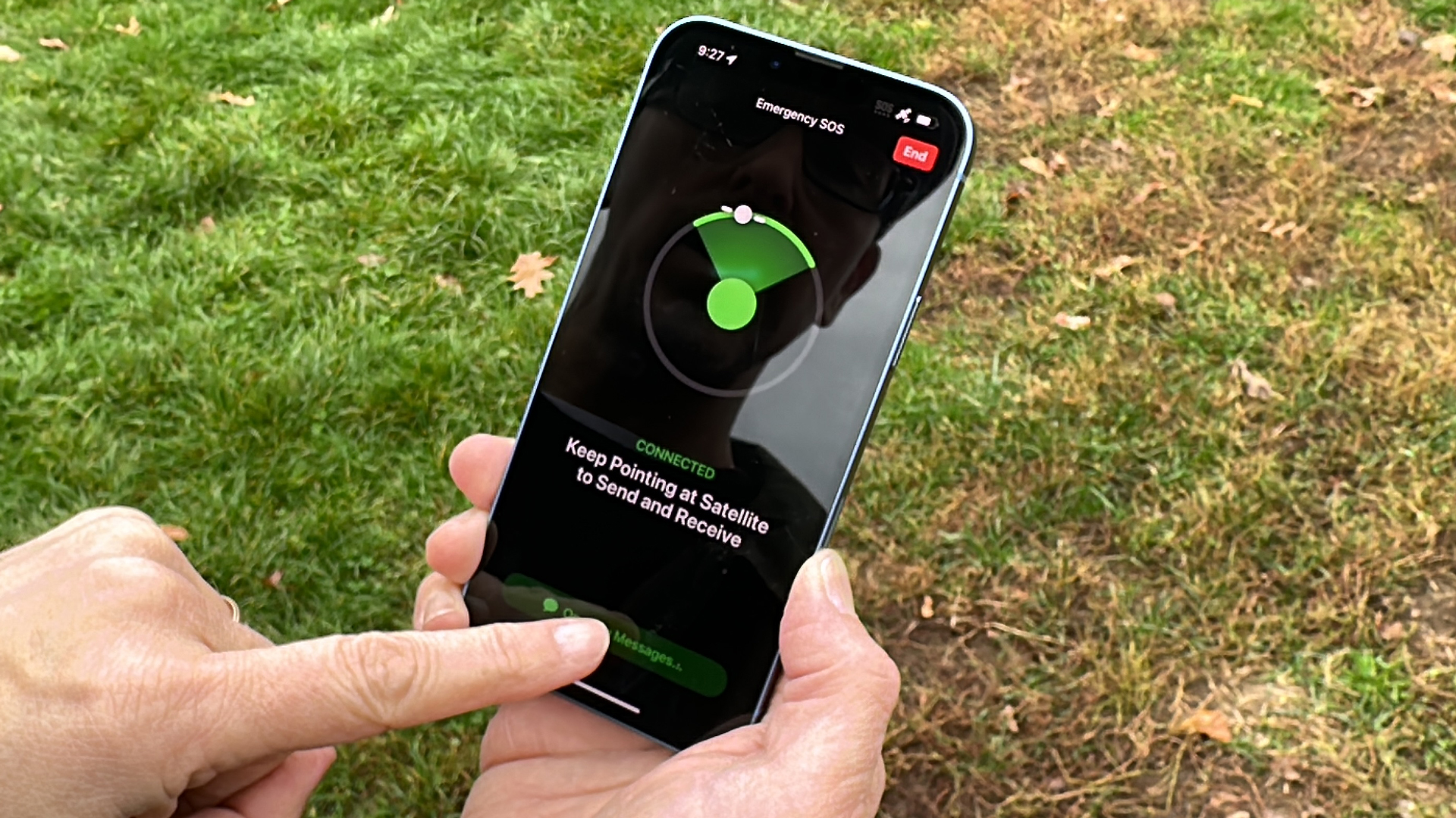 Android 15 satellite messaging support