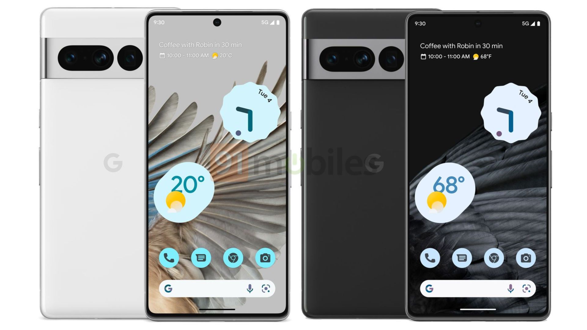 Google Pixel 7 Specs Leak