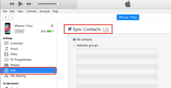 How to Sync iPhone Contacts to Mac?