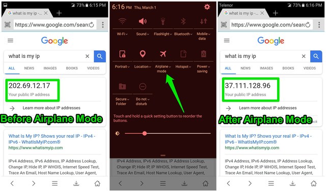 command prompt IP address
