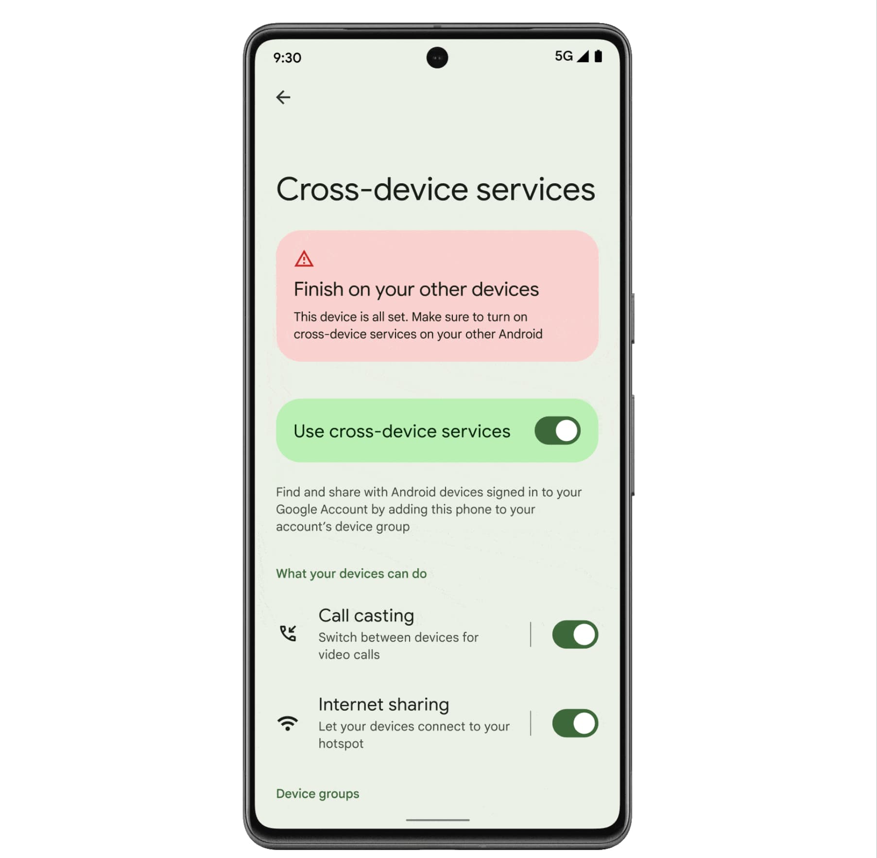 Cross device Services APK