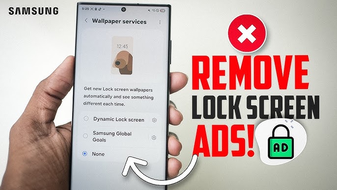 Remove Lock Screen Ads on Nothing Phones