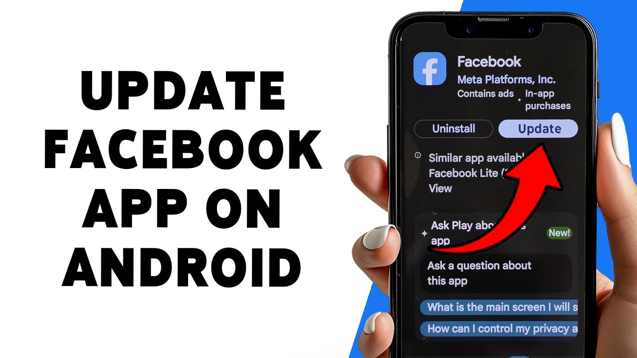 Update the Facebook App on Android