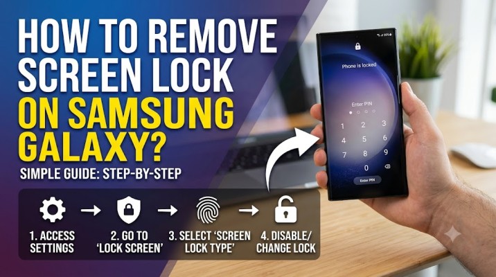 Remove Screen Lock on Samsung Galaxy
